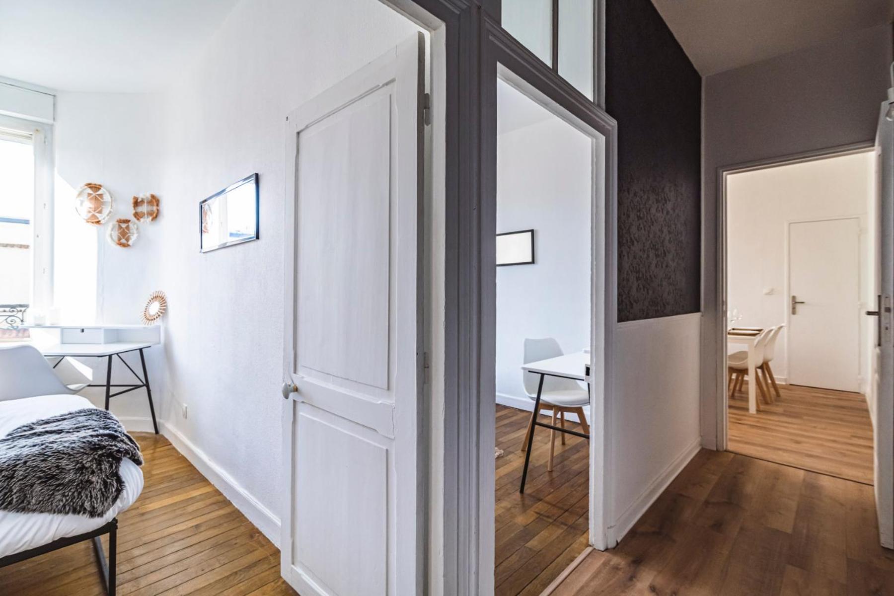 Le Cosy - Charmant 2 Chambres - Hyper Centre 랭스 외부 사진